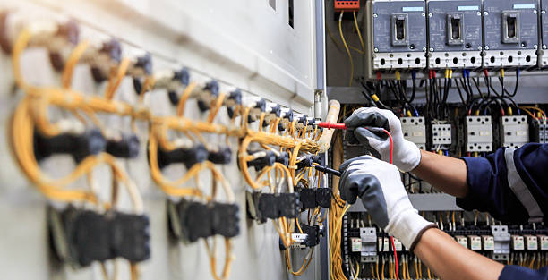 Professional Electrician technician working in Dresser, WI